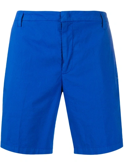 Dondup Royal Blue Manheim Cotton Shorts