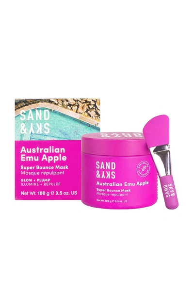 Sand & Sky Australian Emu Apple Super Bounce Face Mask Mini 1 Fl Oz-no Colour In N/a
