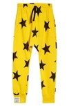 Nununu Boys' Star Baggy Pants - Little Kid In Yellow