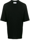 Ami Alexandre Mattiussi Chest Embroidered T-shirt In Black