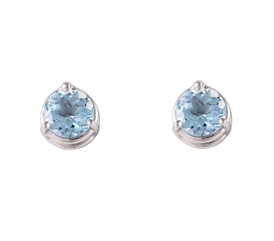 Lo Spazio Jewelry Lo Spazio Aquamarine Earrings In Sky_blue