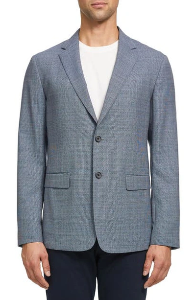 Theory Clinton Margate Textured Sport Coat In Space Multi