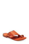 Free People Sant Antoni Sandal In Coral Leather