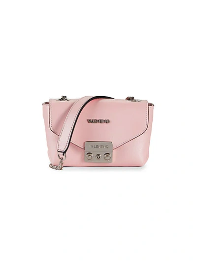 Valentino By Mario Valentino Lola Pebbled Leather Crossbody Bag