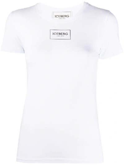 Iceberg Rear Bunny Embellished T-shirt In White