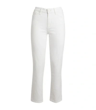 Paige Bombshell Blanchette Skinny Ankle Jeans In Nocolor