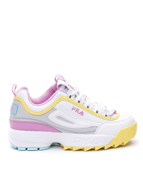 yellow fila disruptor shoes