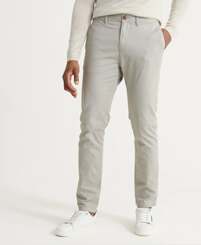 Superdry Edit Chino Trousers In Light Grey