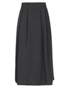 Jijil Midi Skirts In Lead