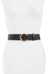 Chloé C-logo Belt In Full Blue