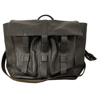 Pre-owned 3.1 Phillip Lim / フィリップ リム Leather Satchel In Black