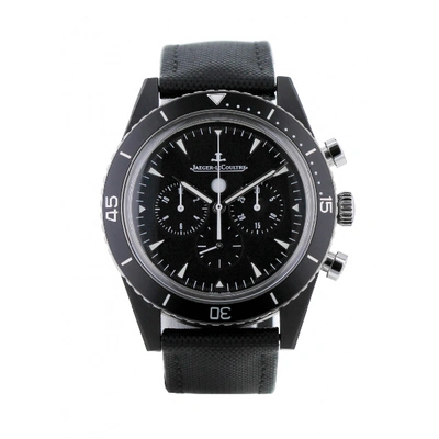 Pre-owned Jaeger-lecoultre Black Ceramic Watch