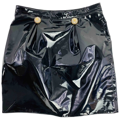 Pre-owned Versace Mini Skirt In Black