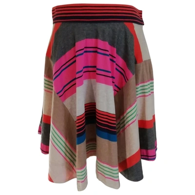 Pre-owned Marc By Marc Jacobs Skirt In Multicolour