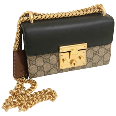 Pre-owned Gucci Padlock Cloth Handbag