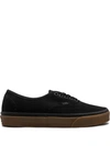 Vans Authentic Low-top Sneakers In Black Leather