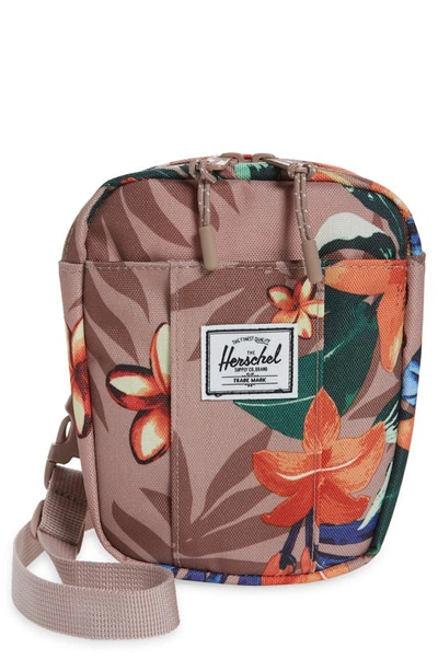 Herschel Supply Co Cruz Crossbody Bag In Summer Floral Ash Rose