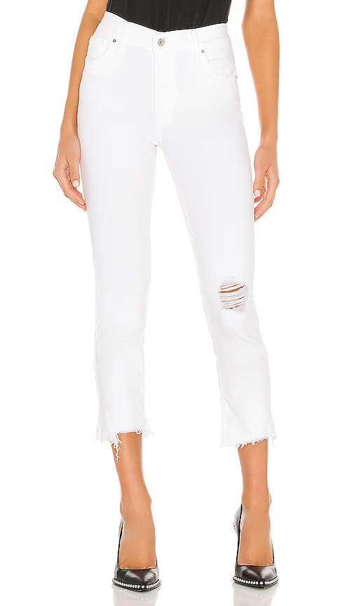 levi's 724 straight crop jeans