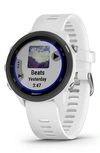 Garmin Forerunner 245 Music Gps Running Smart Watch, 42mm In White