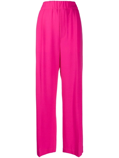 Jejia High-waisted Palazzo Pants In Pink