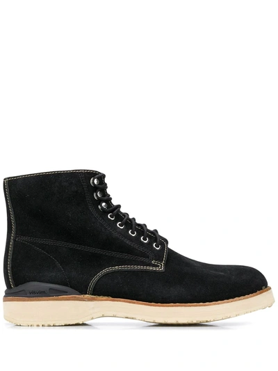 Visvim Black Suede Virgil Boots