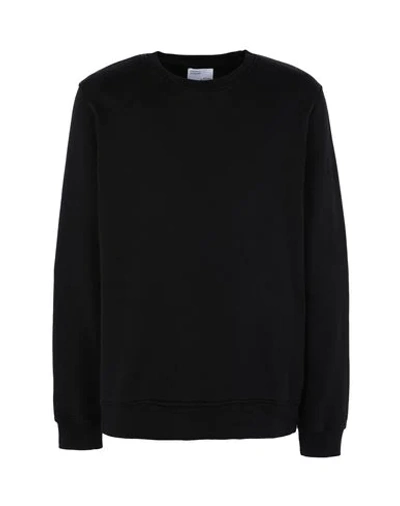 Colorful Standard Classic Organic Cotton Sweatshirt In Black