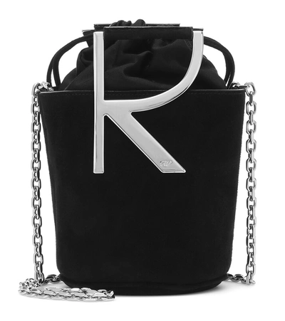 Roger Vivier Rv Cutout Mini Top-handle Bag In Nero