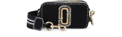 Marc Jacobs Trompe L'oeil Snapshot Cross-body Bag In Black Multi