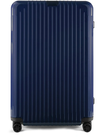 Rimowa Essential Lite Check-in L Luggage In Blue Gloss