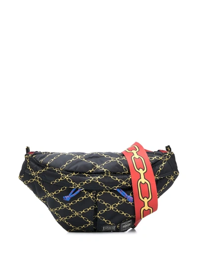 Aries X Porter Yoshida Belt Bag In Black