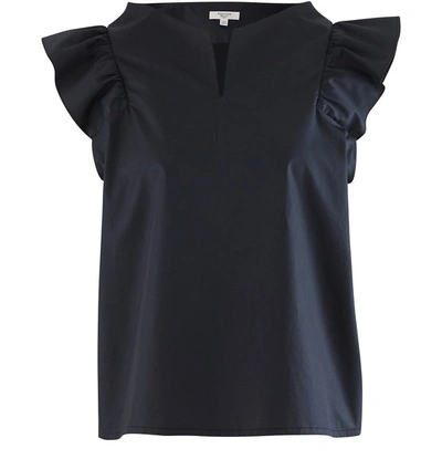 Atlantique Ascoli Sleeveless Blouse In Black