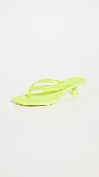 lime green kitten heels