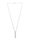 Eye Candy La Tom Stainless Steel Bar Pendant Necklace