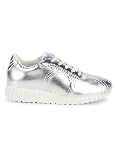 platform white runners