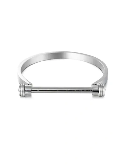 Eye Candy La Titanium Screw Cuff Bracelet
