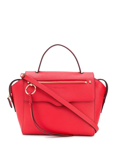 Rebecca Minkoff Gabby Leather Tote Bag In Red