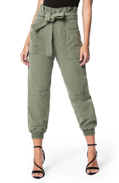 Joe's Paperbag Utility Joggers In Army Green