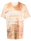 Doublet Tie-dye Relaxed T-shirt In Sand