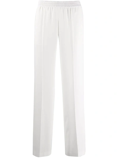 Alberto Biani Straight Leg Trousers In White