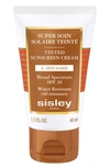 Sisley Paris Tinted Sunscreen Cream Spf 30 In Amber