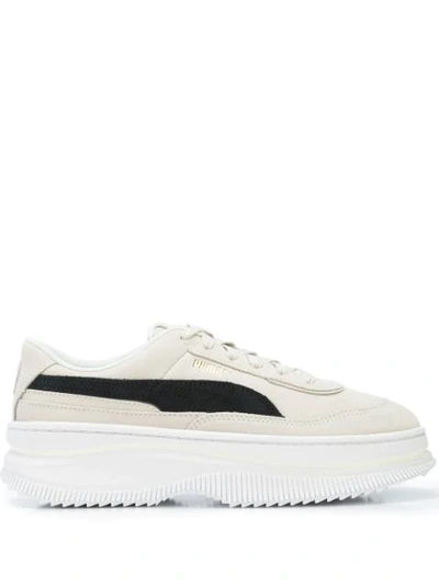 Puma Deva Trainers In White Leather