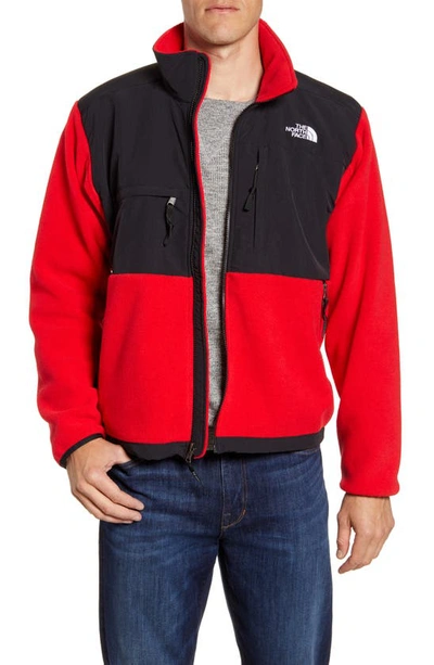 The North Face Black 1995 Retro Denali Recycled Fleece Jacket In Tnf Red