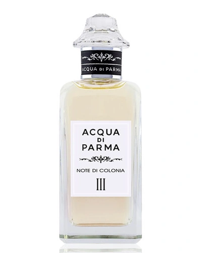 Acqua Di Parma Note Di Colonia Iii Eau De Cologne, 5 Oz./ 150 ml