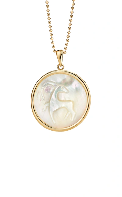 Ashley Mccormick Women's Capricorn 18k Gold Pendant