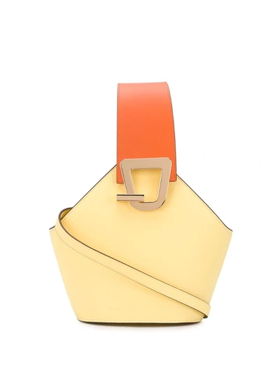 Danse Lente Johnny Tote Bag In Yellow,orange