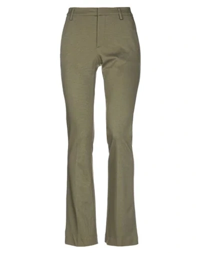 Dondup Pants In Military Green