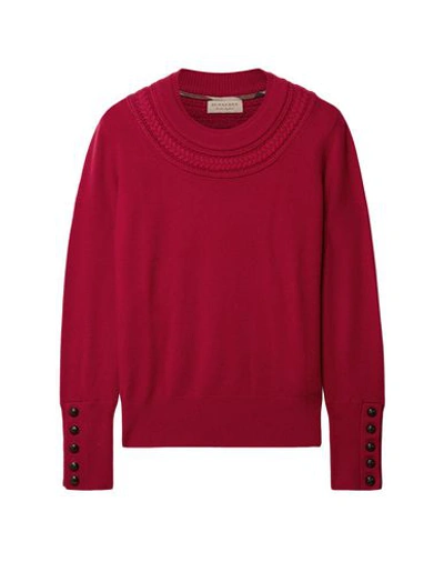 Burberry Sweaters In Red