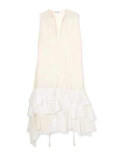 Jw Anderson Midi Dress In White