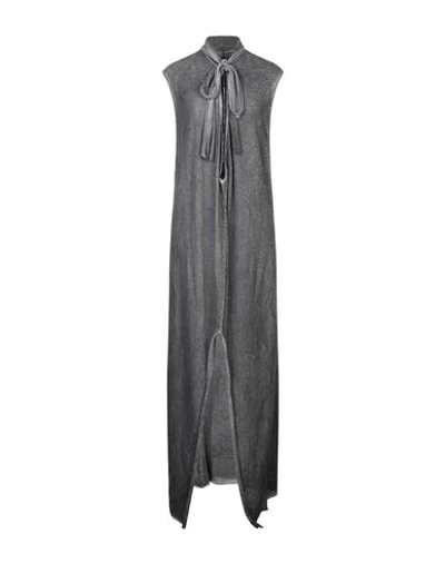 Lost & Found Long Dresses In Grey