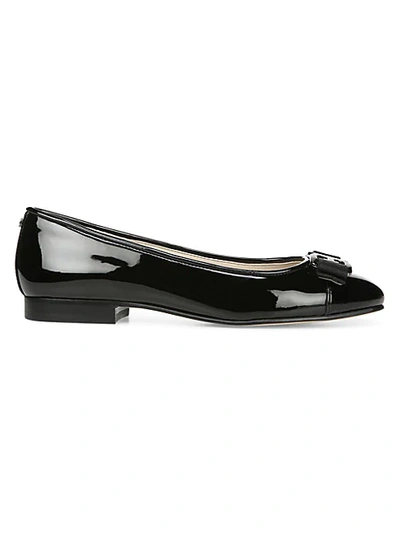 Sam Edelman Mage Patent Leather Ballet Flats In Black